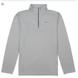 Patagonia Kids Grey Capeline 3 midweight Pullover, Size Small/8 (z3)